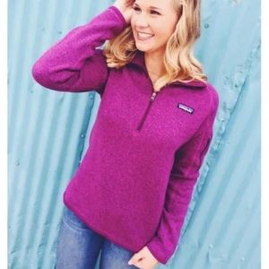 Patagonia Women’s Better Sweater 1/4 Zip Size S